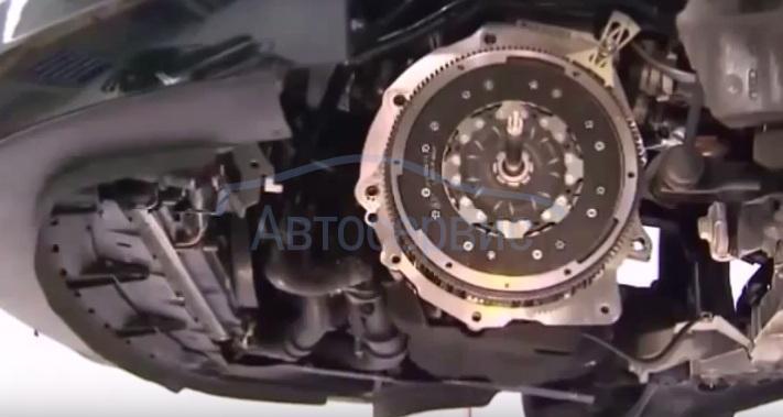 маховик снизу на Киа