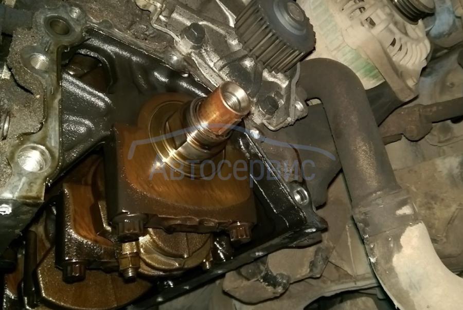 Замена масляного насоса Киа Спортейдж