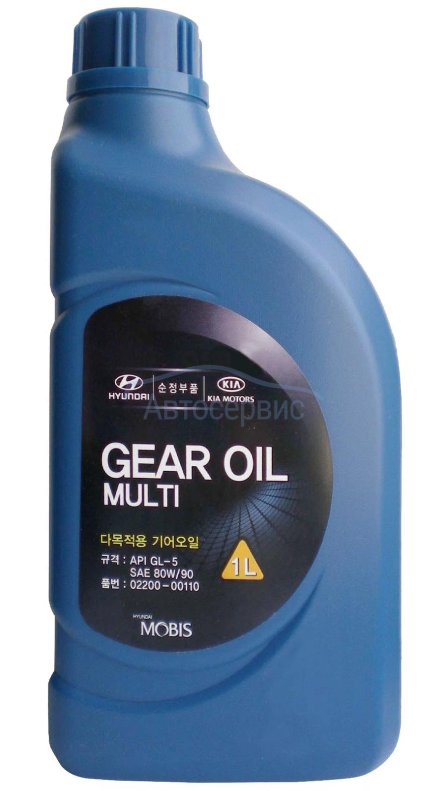 Оригинальное масло для дифференциала