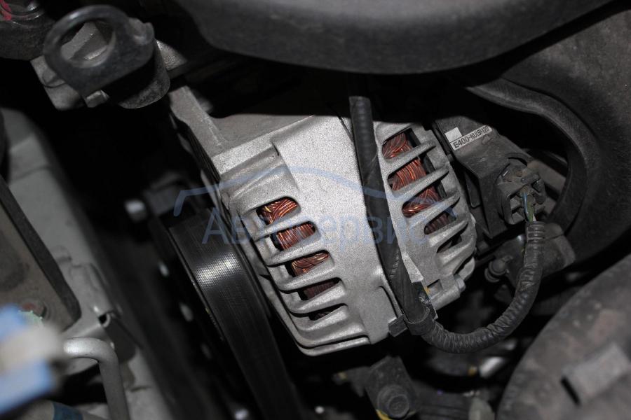 Киа Оптима Замена Генератора